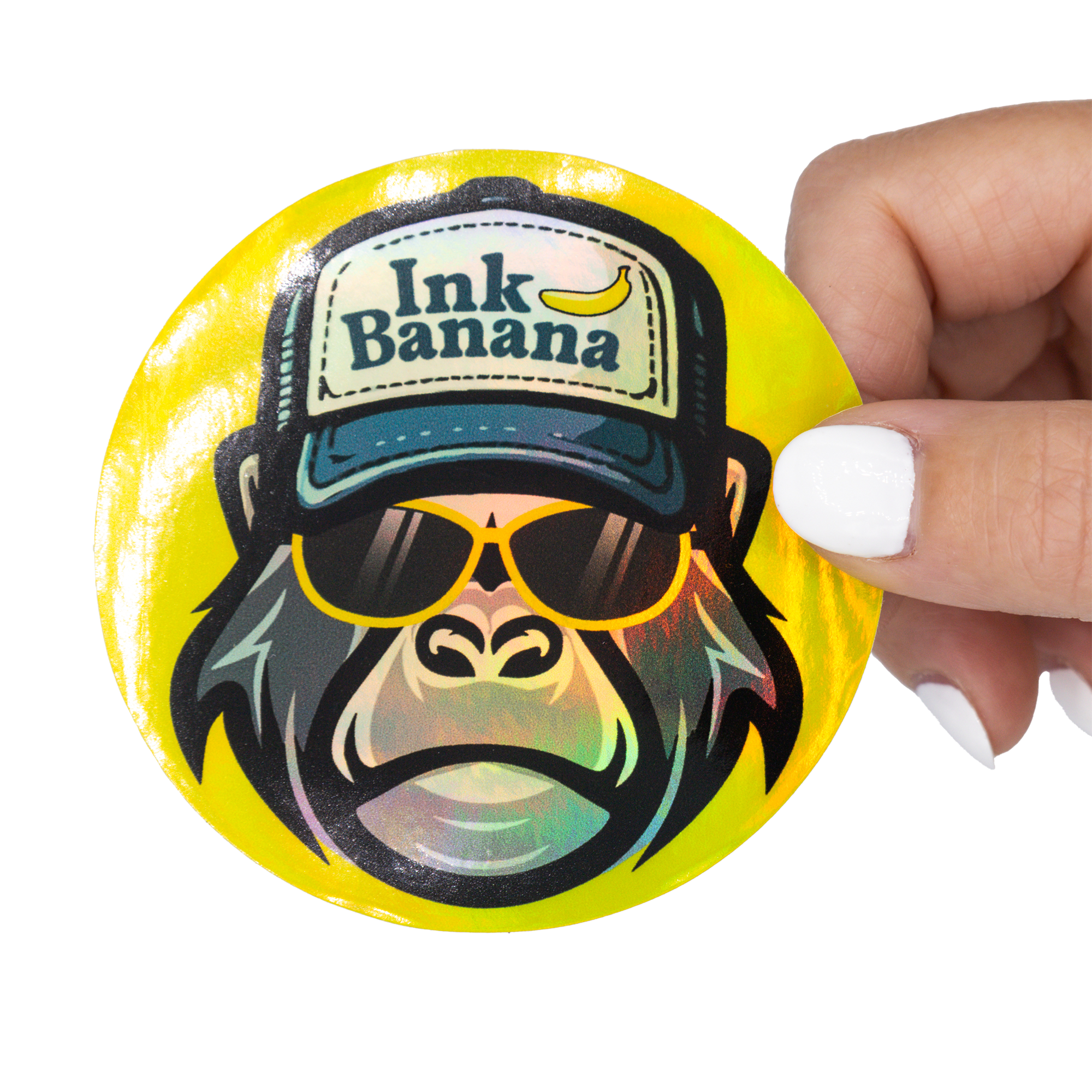 Holographic & Chrome Stickers